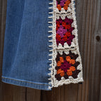 Granny Square Jeans - Botanical