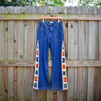 Granny Square Jeans - Rainbow