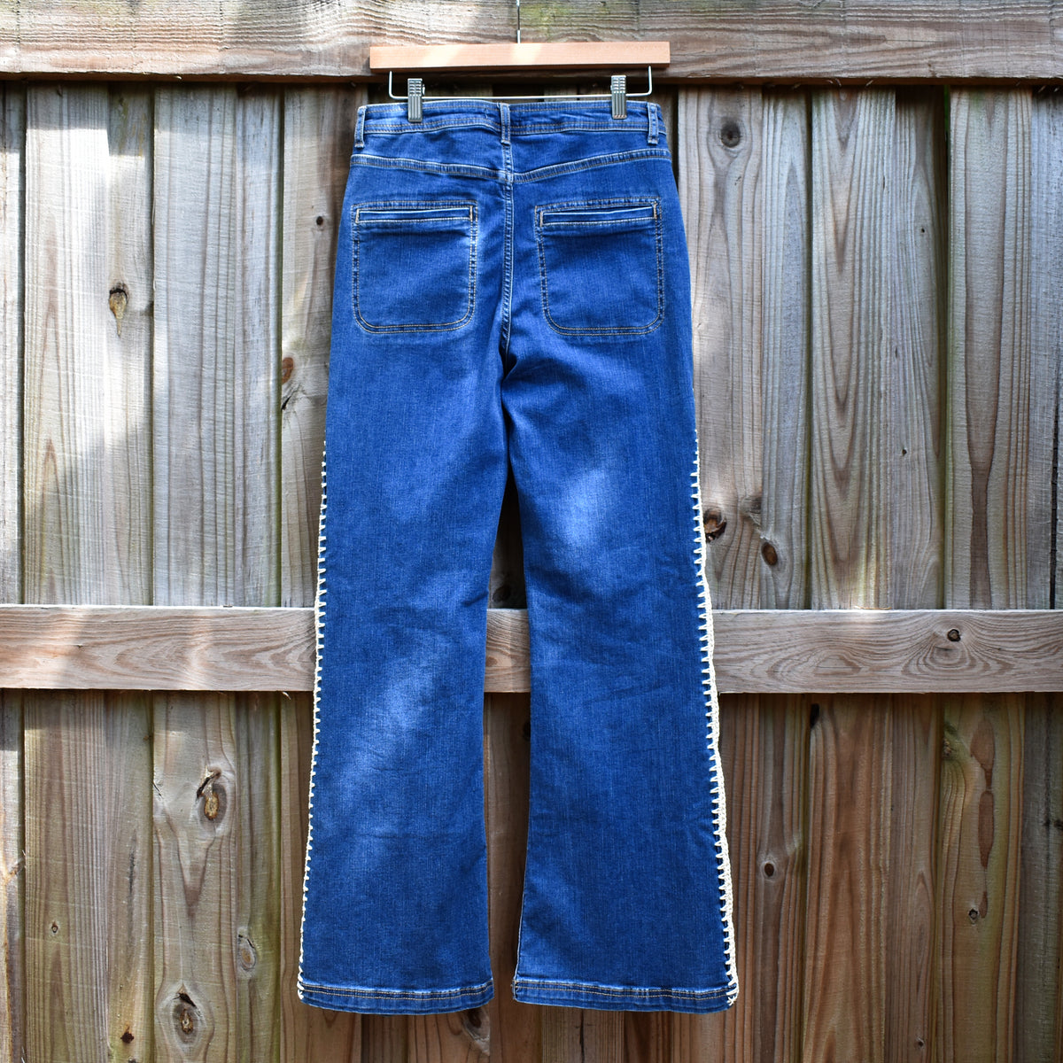 Granny Square Jeans - Rainbow